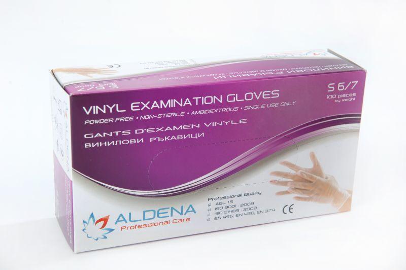 Еднократни ръкавици ВИНИЛОВИ Solid Safety